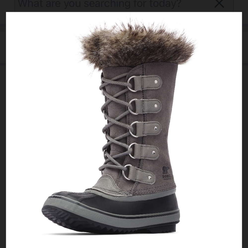 COPY - COPY - Joan of arcti quarry black snow boots size 5 new